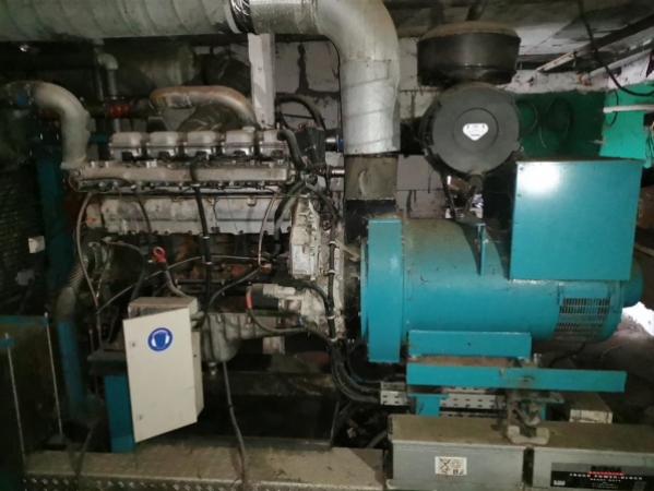 Biogas generator, Scania motor